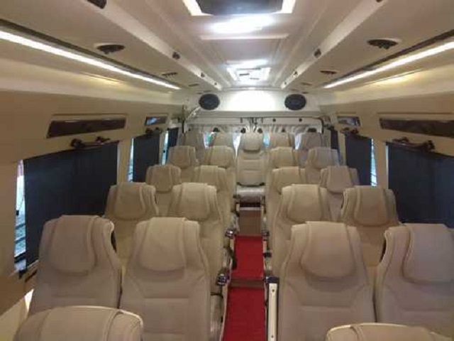 Book Luxury 26 Seater Tempo Traveller in Varanasi