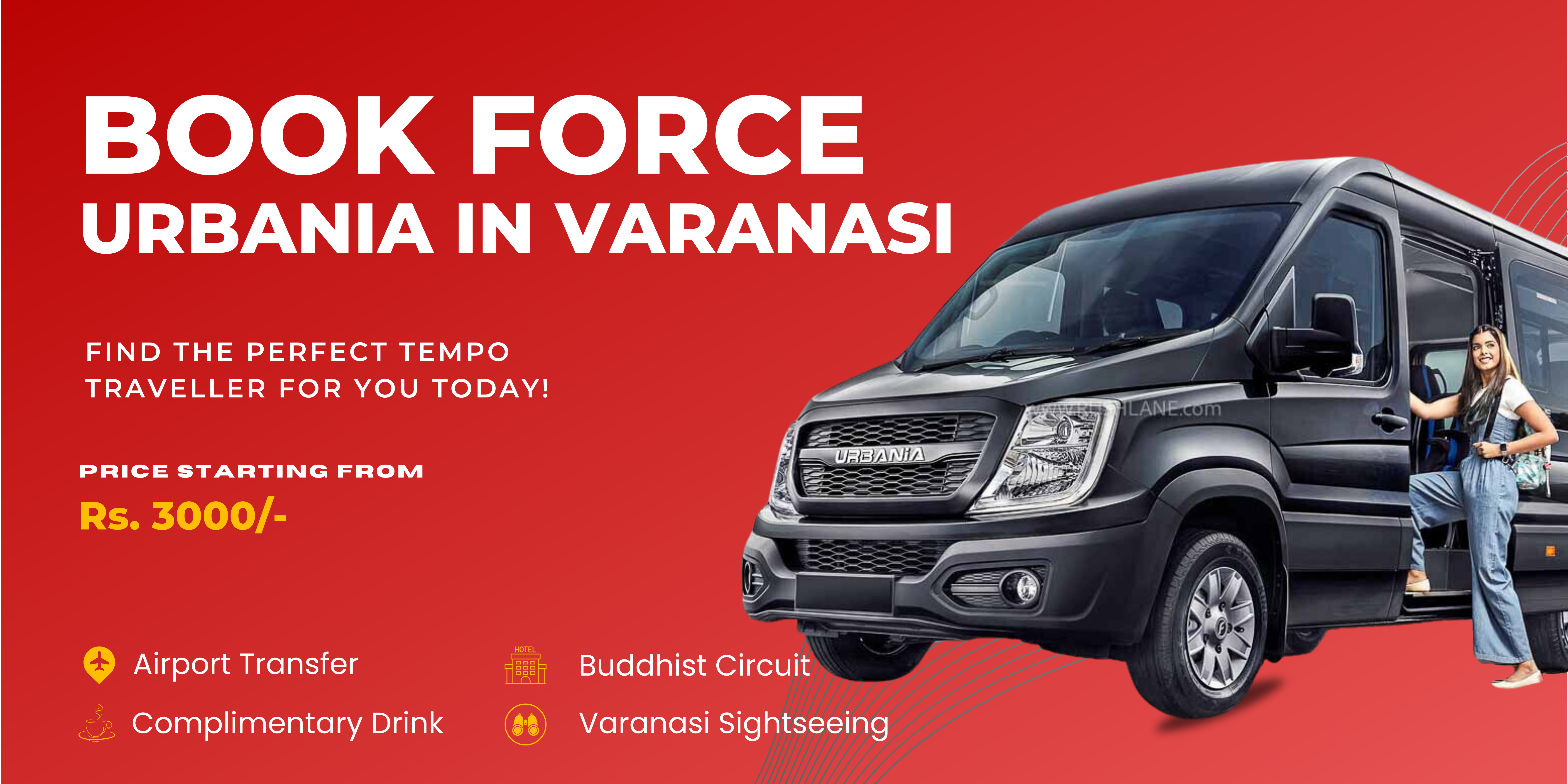 Book Force Urbania in Varanasi